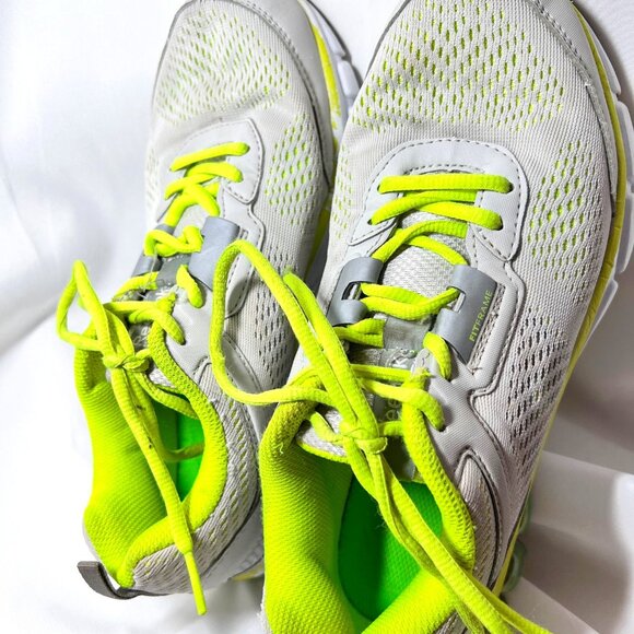Reebok-Women's Run Fit Frame 70% Dynamic Biomechanics 12.9-Sz 7 1/2-Gray/Neon - Picture 4 of 16